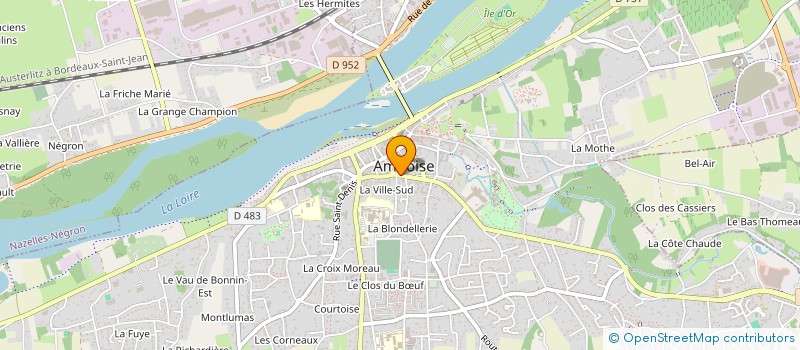 localisation de l'entreprise MONSIEUR JACQUES ANDOS  AMBOISE