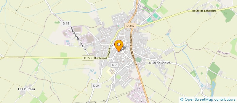 localisation de l'entreprise MONSIEUR JACQUES ANDRE à MIREBEAU