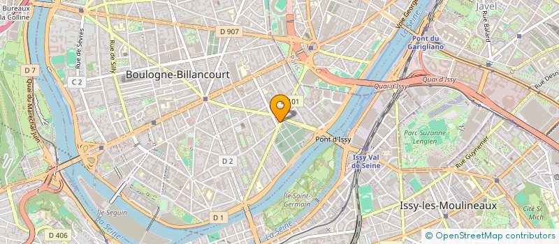 localisation de l'entreprise MONSIEUR JACQUES ANDRIEUX à BOULOGNE-BILLANCOURT