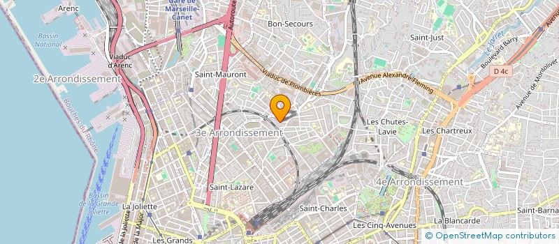 localisation de l'entreprise MONSIEUR JACQUES ANGELI à MARSEILLE