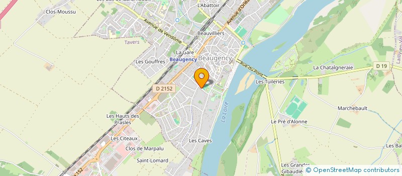 localisation de l'entreprise MONSIEUR JACQUES ANGOT à BEAUGENCY