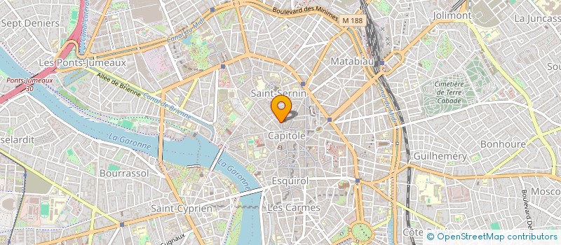 localisation de l'entreprise MONSIEUR JACQUES ANTOINE à TOULOUSE