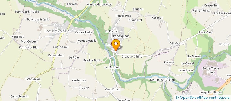 localisation de l'entreprise MONSIEUR JACQUES-ANTOINE LAFAY  VINZIER