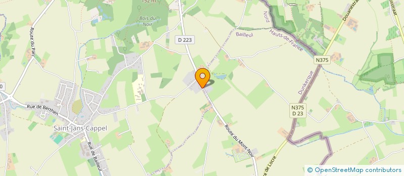 localisation de l'entreprise MONSIEUR JACQUES-ANTOINE LECERF  SAINT-JANS-CAPPEL