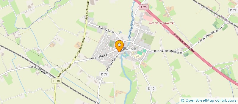 localisation de l'entreprise MONSIEUR JACQUES ANTOINE LERAT à STEENWERCK