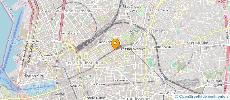 localisation de l'entreprise MONSIEUR JACQUES ANTONETTI à MARSEILLE