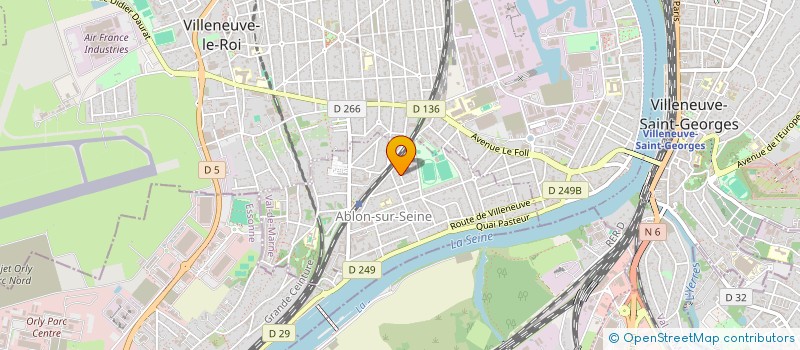 localisation de l'entreprise MONSIEUR JACQUES ARANDA ARANA  ABLON-SUR-SEINE