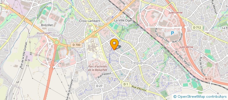 localisation de l'entreprise MONSIEUR JACQUES ARCELIN à TREGUEUX