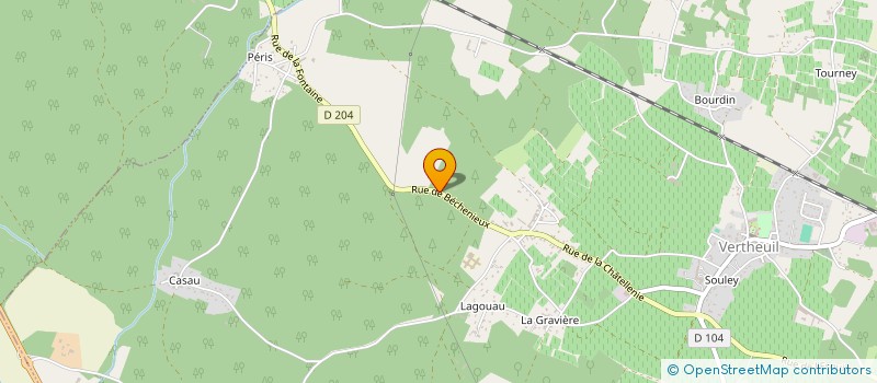 localisation de l'entreprise MONSIEUR JACQUES ARDILLEY  VERTHEUIL