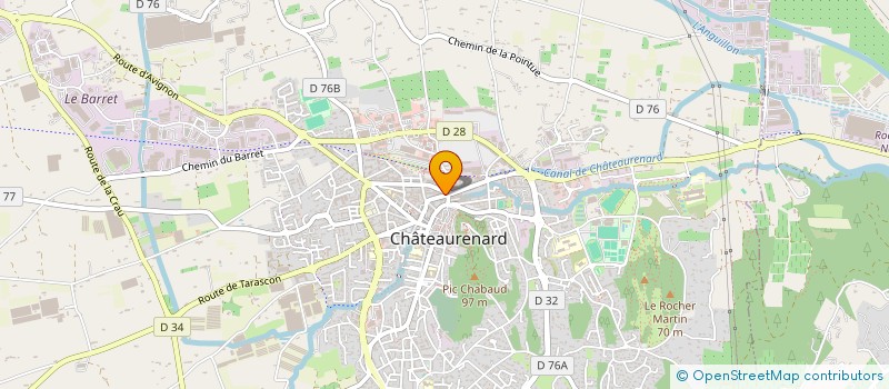 localisation de l'entreprise MONSIEUR JACQUES ARGAUT à CHATEAURENARD