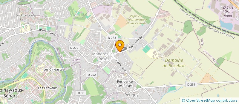 localisation de l'entreprise MONSIEUR JACQUES-ARMAND DREYFUS à MANDRES-LES-ROSES