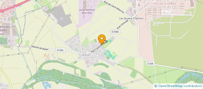 localisation de l'entreprise MONSIEUR JACQUES ARMOUDIAN  BALAN