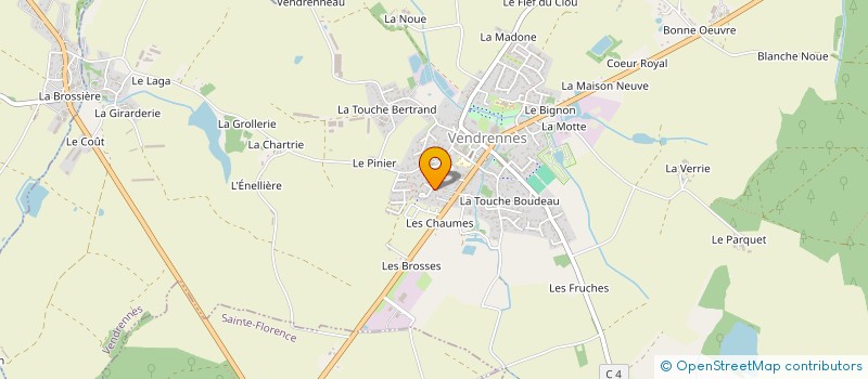 localisation de l'entreprise MONSIEUR JACQUES ARMOUET à VENDRENNES