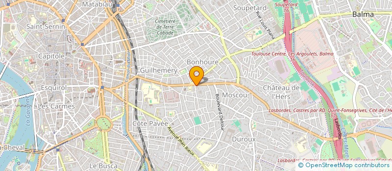 localisation de l'entreprise MONSIEUR JACQUES ARNAL à TOULOUSE