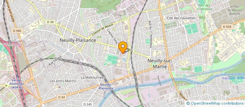 localisation de l'entreprise MONSIEUR JACQUES ARNAULD à NEUILLY-SUR-MARNE