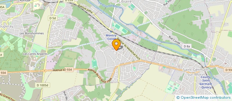 localisation de l'entreprise MONSIEUR JACQUES ARTIS  MONTRY