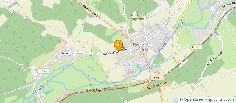 localisation de l'entreprise MONSIEUR JACQUES ASSELIN  FLEURY-SUR-ANDELLE