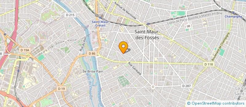 localisation de l'entreprise MONSIEUR JACQUES AUBEL à SAINT-MAUR-DES-FOSSES