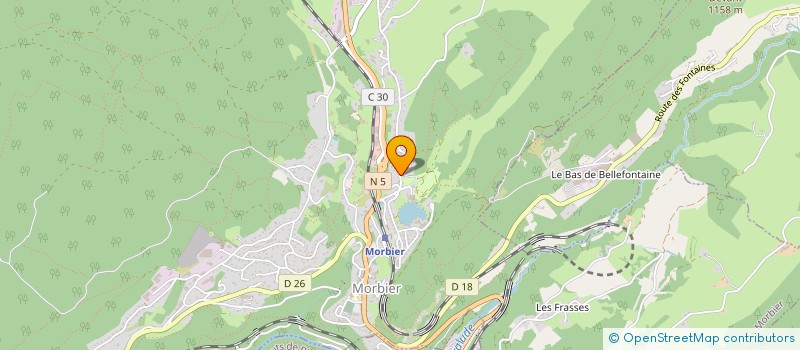 localisation de l'entreprise MONSIEUR JACQUES AUBERT à MORBIER