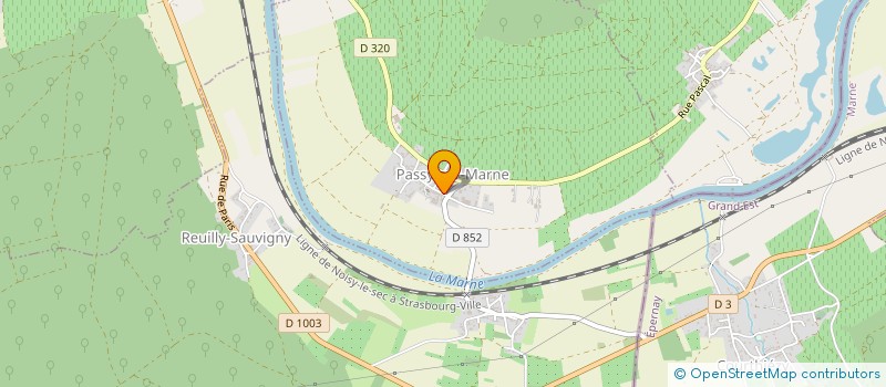 localisation de l'entreprise MONSIEUR JACQUES AUBRY à PASSY-SUR-MARNE