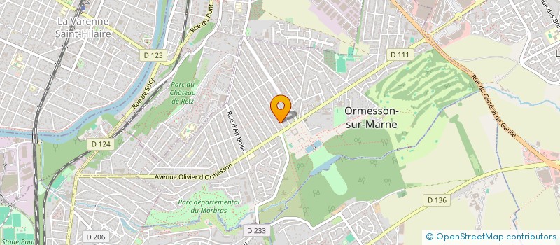 localisation de l'entreprise MONSIEUR JACQUES AUFFRAY  ORMESSON-SUR-MARNE