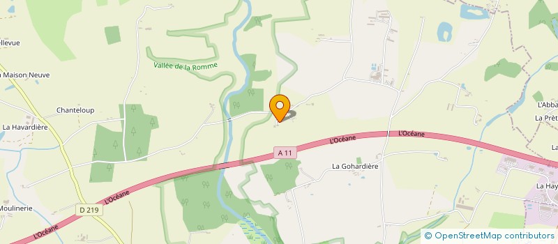 localisation de l'entreprise MONSIEUR JACQUES AUGUSTIN  CHAMPTOCE-SUR-LOIRE