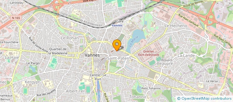 localisation de l'entreprise MONSIEUR JACQUES AUGUSTIN à VANNES