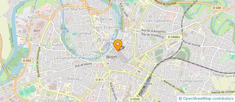 localisation de l'entreprise MONSIEUR JACQUES AUTAIN à NIORT
