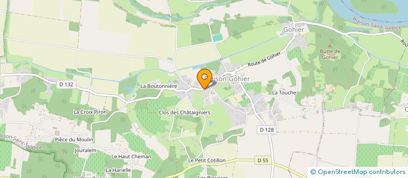 localisation de l'entreprise MONSIEUR JACQUES AUTHIER  BLAISON-SAINT-SULPICE