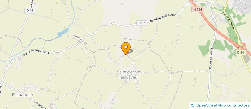 localisation de l'entreprise MONSIEUR JACQUES AVERSENQ à GARREVAQUES