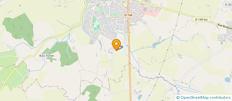 localisation de l'entreprise MONSIEUR JACQUES AVRIL  MAULEON