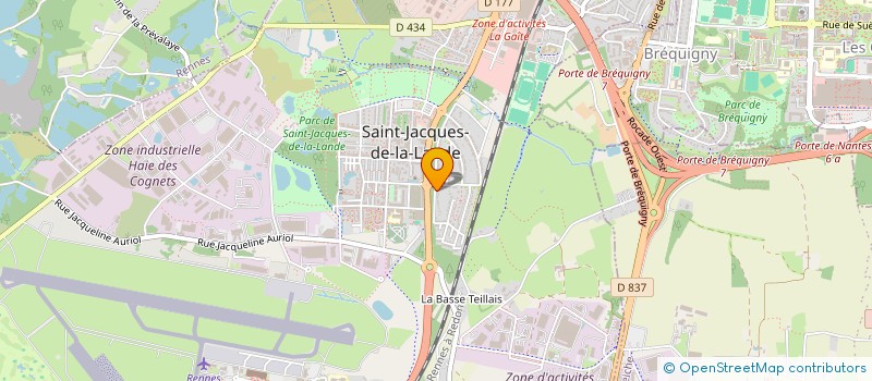 localisation de l'entreprise MONSIEUR JACQUES AYEL à SAINT-JACQUES-DE-LA-LANDE