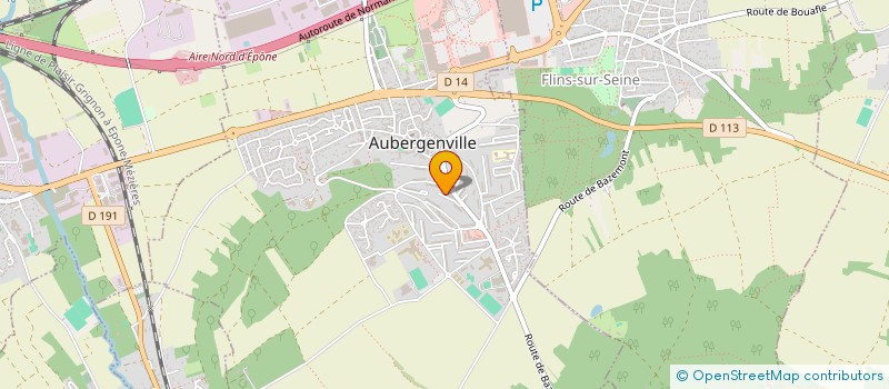 localisation de l'entreprise MONSIEUR JACQUES AZANZA à AUBERGENVILLE