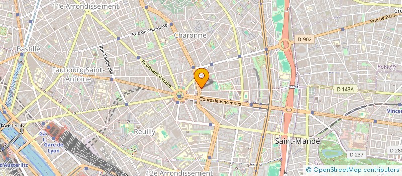 localisation de l'entreprise MONSIEUR JACQUES AZOULAY  PARIS