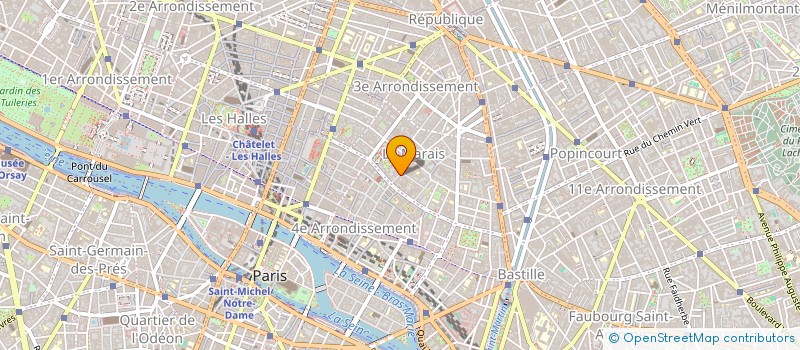 localisation de l'entreprise MONSIEUR JACQUES BABA à PARIS