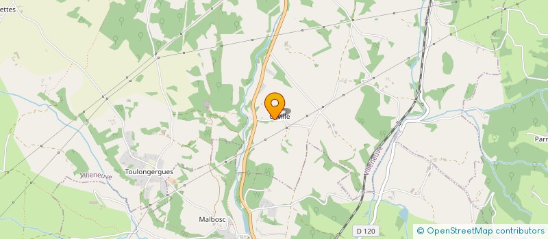 localisation de l'entreprise MONSIEUR JACQUES BACHAN  VILLENEUVE