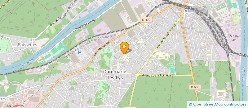 localisation de l'entreprise MONSIEUR JACQUES BACHET à DAMMARIE-LES-LYS