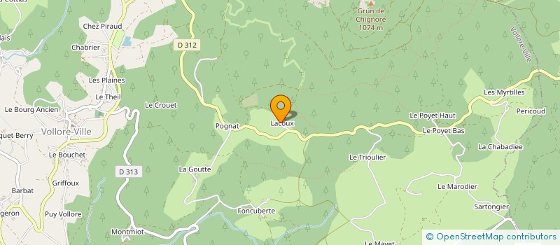 localisation de l'entreprise MONSIEUR JACQUES BAGES à COURPIERE