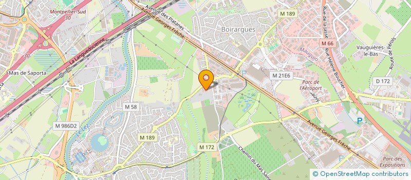 localisation de l'entreprise MONSIEUR JACQUES BAILLE à LATTES