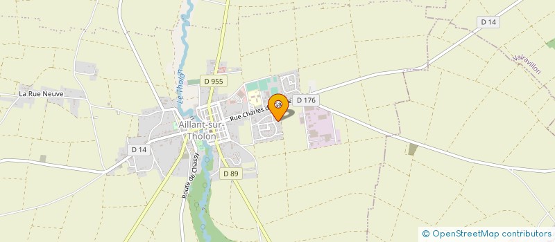 localisation de l'entreprise MONSIEUR JACQUES BAILLET  LE VAL D'OCRE