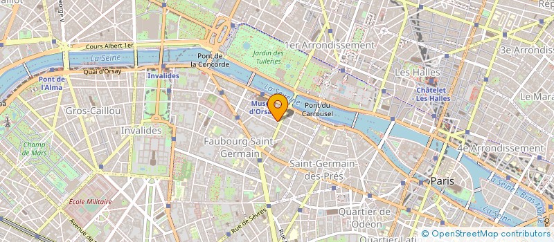 localisation de l'entreprise MONSIEUR JACQUES BAILLOT à PARIS