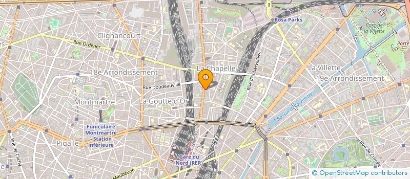 localisation de l'entreprise MONSIEUR JACQUES BAQUE  PARIS