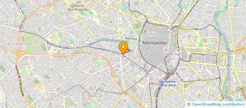 localisation de l'entreprise MONSIEUR JACQUES BARBE à MONTPELLIER