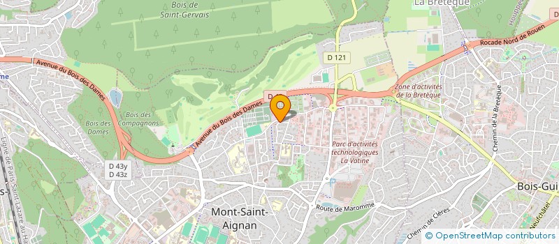 localisation de l'entreprise MONSIEUR JACQUES BARBIER à MONT-SAINT-AIGNAN