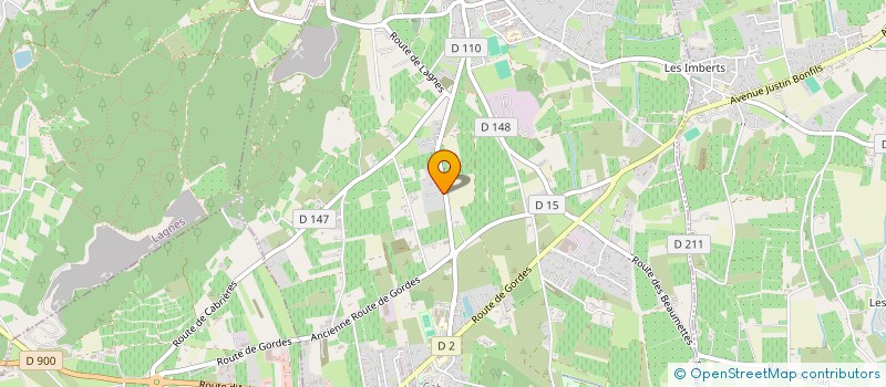 localisation de l'entreprise MONSIEUR JACQUES BARJAVEL  CABRIERES D'AVIGNON