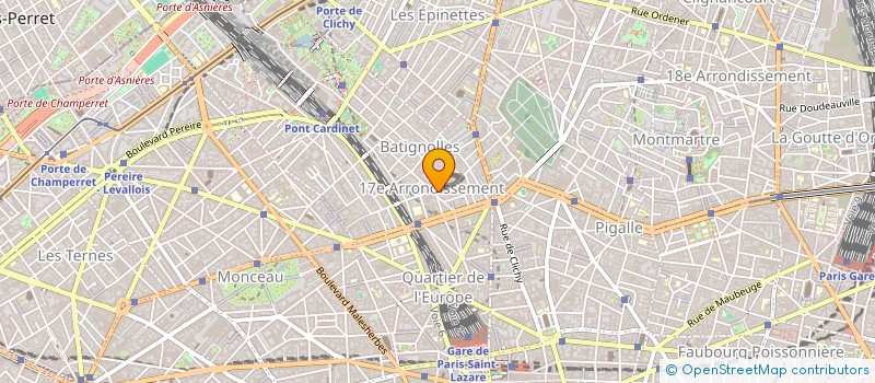 localisation de l'entreprise MONSIEUR JACQUES BARNAUD  PARIS