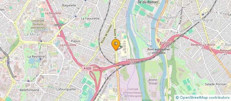 localisation de l'entreprise MONSIEUR JACQUES BARRERE à TOULOUSE