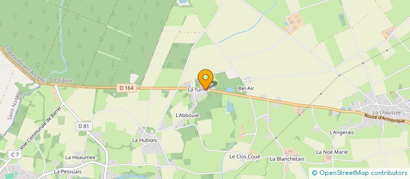 localisation de l'entreprise MONSIEUR JACQUES BARRIERE à BLAIN