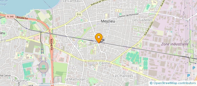 localisation de l'entreprise MONSIEUR JACQUES BARTH  MEYZIEU