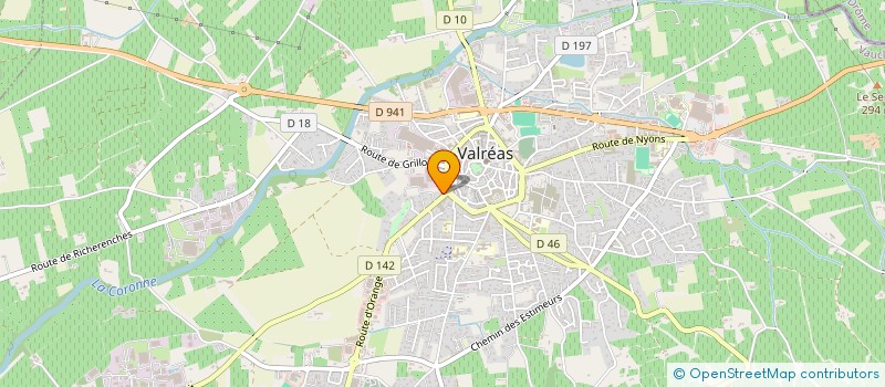 localisation de l'entreprise MONSIEUR JACQUES BARTHELEMY à VALREAS
